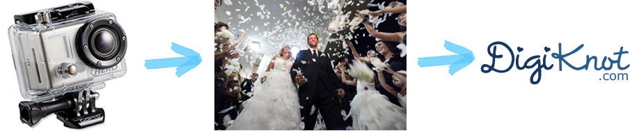 Rent GoPro cameras for your wedding